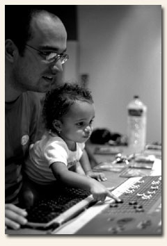 Pierre-Alain et Nas en plein mix...